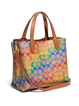 COACH ΤΣΑΝΤΑ ΧΕΙΡΟΣ ΜΕ ΠΟΛΥΧΡΩΜΟ ΛΟΓΟΤΥΠΟ Πολύχρωμο 7 COACH ΤΣΑΝΤΑ ΧΕΙΡΟΣ ΜΕ ΠΟΛΥΧΡΩΜΟ ΛΟΓΟΤΥΠΟ Πολύχρωμο - Image 7