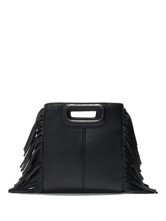 MAJE ΔΕΡΜΑΤΙΝΗ ΤΣΑΝΤΑ ΧΕΙΡΟΣ ΜΕ ΚΡΟΣΣΙΑ Μαύρο 2 MAJE ΔΕΡΜΑΤΙΝΗ ΤΣΑΝΤΑ ΧΕΙΡΟΣ ΜΕ ΚΡΟΣΣΙΑ Μαύρο - Image 2