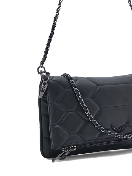 ZADIG & VOLTAIRE ΚΑΠΙΤΟΝΕ ΤΣΑΝΤΑ ΦΑΚΕΛΟΣ ΜΕ ΑΛΥΣΙΔΑ Μαύρο 2 ZADIG & VOLTAIRE ΚΑΠΙΤΟΝΕ ΤΣΑΝΤΑ ΦΑΚΕΛΟΣ ΜΕ ΑΛΥΣΙΔΑ Μαύρο - Image 2