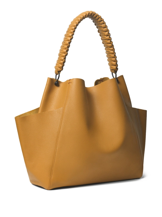 CALLISTA CRAFTS ΔΕΡΜΑΤΙΝΗ ΤΣΑΝΤΑ ΩΜΟΥ Κίτρινο 2 CALLISTA CRAFTS ΔΕΡΜΑΤΙΝΗ ΤΣΑΝΤΑ ΩΜΟΥ Κίτρινο - Image 2