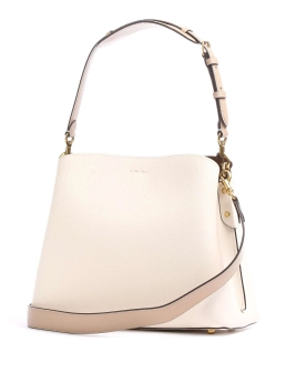 COACH ΔΕΡΜΑΤΙΝΗ ΤΣΑΝΤΑ ΩΜΟΥ Ροζ 6 COACH ΔΕΡΜΑΤΙΝΗ ΤΣΑΝΤΑ ΩΜΟΥ Ροζ - Image 6