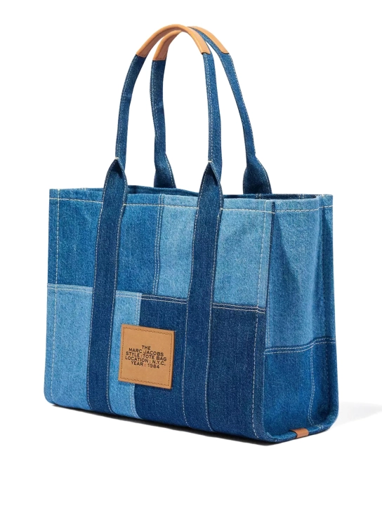 MARC JACOBS ΓΥΝΑΙΚΕΙΑ ΤΣΑΝΤΑ DENIM LARGE TOTE Μπλε 2 MARC JACOBS ΓΥΝΑΙΚΕΙΑ ΤΣΑΝΤΑ DENIM LARGE TOTE Μπλε - Image 2