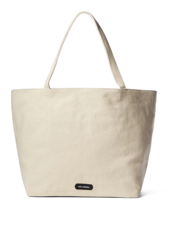 KARL LAGERFELD ΤΣΑΝΤΑ ΩΜΟΥ ΜΕ ΣΧΕΔΙΟ Εκρού 2 KARL LAGERFELD ΤΣΑΝΤΑ ΩΜΟΥ ΜΕ ΣΧΕΔΙΟ Εκρού - Image 2