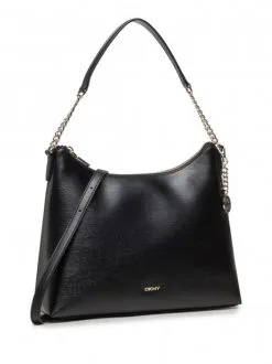 DKNY ΔΕΡΜΑΤΙΝ ΤΣΑΝΤΑ ΩΜΟΥ BRYANT Μαύρο -ΓΥΝΑΙΚΕΙΕΣ ΤΣΑΝΤΕΣ Κατάστημα πωλήσεων 20 378