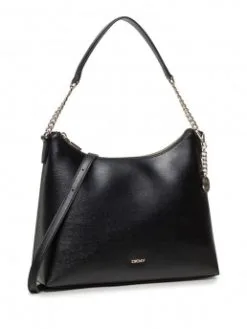 DKNY ΔΕΡΜΑΤΙΝ ΤΣΑΝΤΑ ΩΜΟΥ BRYANT Μαύρο -ΓΥΝΑΙΚΕΙΕΣ ΤΣΑΝΤΕΣ Κατάστημα πωλήσεων 20 379