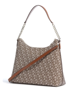 DKNY ΤΣΑΝΤΑ ΩΜΟΥ ΜΕ ΜΟΝΟΓΡΑΜΜΑ BRYANT Καφέ 6 DKNY ΤΣΑΝΤΑ ΩΜΟΥ ΜΕ ΜΟΝΟΓΡΑΜΜΑ BRYANT Καφέ - Image 6