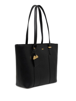 DKNY ΔΕΡΜΑΤΙΝΗ ΤΣΑΝΤΑ ΩΜΟΥ Μαύρο 5 DKNY ΔΕΡΜΑΤΙΝΗ ΤΣΑΝΤΑ ΩΜΟΥ Μαύρο - Image 5