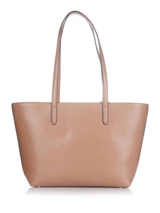 DKNY ΔΕΡΜΑΤΙΝΗ ΤΣΑΝΤΑ ΩΜΟΥ BRYANT Μπεζ 2 DKNY ΔΕΡΜΑΤΙΝΗ ΤΣΑΝΤΑ ΩΜΟΥ BRYANT Μπεζ - Image 2