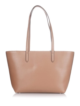 DKNY ΔΕΡΜΑΤΙΝΗ ΤΣΑΝΤΑ ΩΜΟΥ BRYANT Μπεζ 5 DKNY ΔΕΡΜΑΤΙΝΗ ΤΣΑΝΤΑ ΩΜΟΥ BRYANT Μπεζ - Image 5