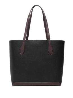 COACH ΔΕΡΜΑΤΙΝΗ ΤΣΑΝΤΑ ΩΜΟΥ ΜΕ ΛΟΓΟΤΥΠΟ Μαύρο 5 COACH ΔΕΡΜΑΤΙΝΗ ΤΣΑΝΤΑ ΩΜΟΥ ΜΕ ΛΟΓΟΤΥΠΟ Μαύρο - Image 5