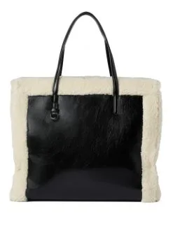 KARL LAGERFELD ΤΣΑΝΤΑ ΩΜΟΥ ΜΕ FAUX FUR Μαύρο -ΓΥΝΑΙΚΕΙΕΣ ΤΣΑΝΤΕΣ Κατάστημα πωλήσεων 20 493