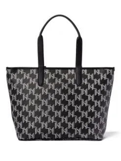 KARL LAGERFELD ΤΣΑΝΤΑ TOTE ΜΕ ΣΧΕΔΙΟ Μαύρο -ΓΥΝΑΙΚΕΙΕΣ ΤΣΑΝΤΕΣ Κατάστημα πωλήσεων 20 501