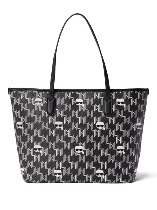 KARL LAGERFELD ΤΣΑΝΤΑ ΩΜΟΥ ΜΕ ΣΧΕΔΙΟ Μαύρο 2 KARL LAGERFELD ΤΣΑΝΤΑ ΩΜΟΥ ΜΕ ΣΧΕΔΙΟ Μαύρο - Image 2