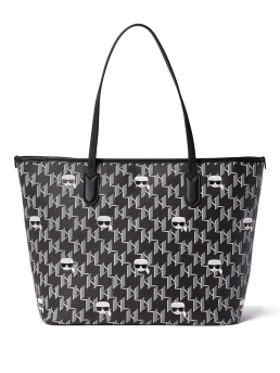 KARL LAGERFELD ΤΣΑΝΤΑ ΩΜΟΥ ΜΕ ΣΧΕΔΙΟ Μαύρο 6 KARL LAGERFELD ΤΣΑΝΤΑ ΩΜΟΥ ΜΕ ΣΧΕΔΙΟ Μαύρο - Image 6