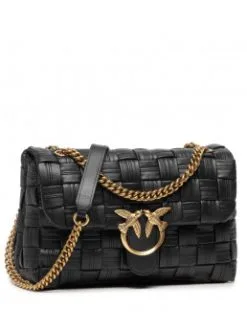 PINKO ΔΕΡΜΑΤΙΝΗ ΤΣΑΝΤΑ ΩΜΟΥ LOVE CLASSIC PUFF Μαύρο -ΓΥΝΑΙΚΕΙΕΣ ΤΣΑΝΤΕΣ Κατάστημα πωλήσεων 20 561