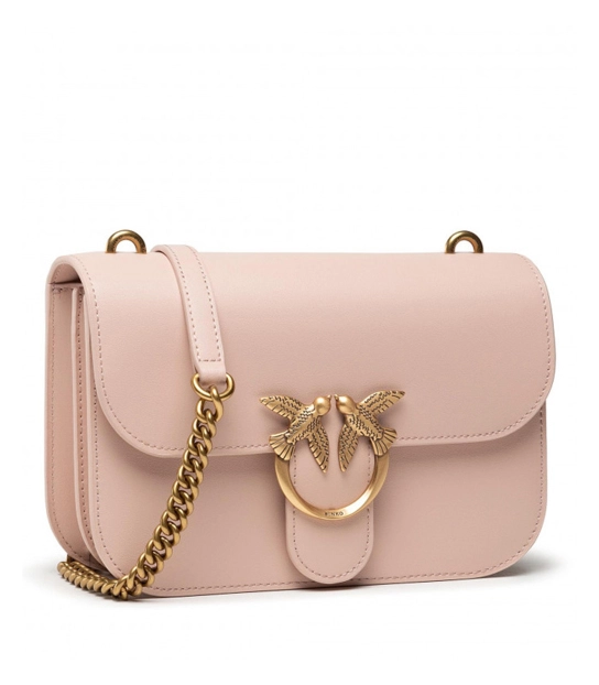 PINKO ΔΕΡΜΑΤΙΝΗ ΣΤΑΥΡΩΤΗ ΤΣΑΝΤΑ ΜΕ ΑΛΥΣΙΔΑ LOVE BELL SIMPLY 2 PINKO ΔΕΡΜΑΤΙΝΗ ΣΤΑΥΡΩΤΗ ΤΣΑΝΤΑ ΜΕ ΑΛΥΣΙΔΑ LOVE BELL SIMPLY - Image 2