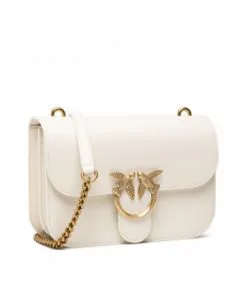 PINKO ΔΕΡΜΑΤΙΝΗ ΣΤΑΥΡΩΤΗ ΤΣΑΝΤΑ ΜΕ ΑΛΥΣΙΔΑ LOVE BELL SIMPLY -ΓΥΝΑΙΚΕΙΕΣ ΤΣΑΝΤΕΣ Κατάστημα πωλήσεων 20 581