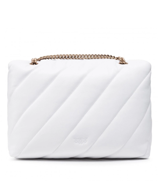 PINKO ΔΕΡΜΑΤΙΝΗ ΤΣΑΝΤΑ LOVE BIG PUFF MAXY QUILT 2 PINKO ΔΕΡΜΑΤΙΝΗ ΤΣΑΝΤΑ LOVE BIG PUFF MAXY QUILT - Image 2