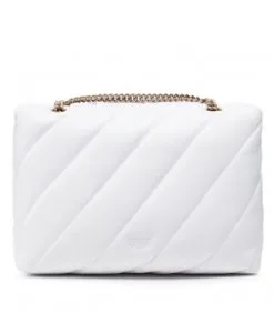 PINKO ΔΕΡΜΑΤΙΝΗ ΤΣΑΝΤΑ LOVE BIG PUFF MAXY QUILT 13 PINKO ΔΕΡΜΑΤΙΝΗ ΤΣΑΝΤΑ LOVE BIG PUFF MAXY QUILT -ΓΥΝΑΙΚΕΙΕΣ ΤΣΑΝΤΕΣ Κατάστημα πωλήσεων 20 589