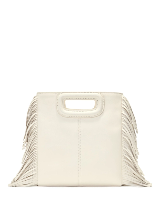 MAJE ΔΕΡΜΑΤΙΝΗ ΤΣΑΝΤΑ ΧΕΙΡΟΣ ΜΕ ΚΡΟΣΣΙΑ Εκρού 2 MAJE ΔΕΡΜΑΤΙΝΗ ΤΣΑΝΤΑ ΧΕΙΡΟΣ ΜΕ ΚΡΟΣΣΙΑ Εκρού - Image 2