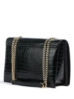 LOVE MOSCHINO ΓΥΝΑΙΚΕΙΑ ΤΣΑΝΤΑ ΜΕ ΚΡΟΚΟ ΣΧΕΔΙΟ Μαύρο -ΓΥΝΑΙΚΕΙΕΣ ΤΣΑΝΤΕΣ Κατάστημα πωλήσεων 20 648