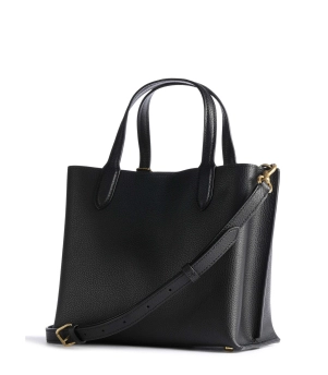 COACH ΔΕΡΜΑΤΙΝΗ ΤΣΑΝΤΑ ΩΜΟΥ Μαύρο 5 COACH ΔΕΡΜΑΤΙΝΗ ΤΣΑΝΤΑ ΩΜΟΥ Μαύρο - Image 5