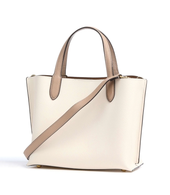 COACH ΔΕΡΜΑΤΙΝΗ ΤΣΑΝΤΑ TOTE Μπεζ 2 COACH ΔΕΡΜΑΤΙΝΗ ΤΣΑΝΤΑ TOTE Μπεζ - Image 2