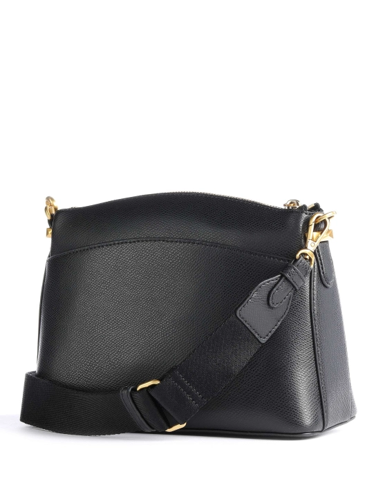 DKNY ΔΕΡΜΑΤΙΝΗ ΣΤΑΥΡΩΤΗ ΤΣΑΝΤΑ MARYKATE Μαύρο 2 DKNY ΔΕΡΜΑΤΙΝΗ ΣΤΑΥΡΩΤΗ ΤΣΑΝΤΑ MARYKATE Μαύρο - Image 2