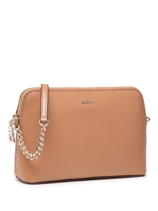 DKNY ΔΕΡΜΑΤΙΝΗ ΣΤΑΥΡΩΤΗ ΤΣΑΝΤΑ BRYANT Καφέ 2 DKNY ΔΕΡΜΑΤΙΝΗ ΣΤΑΥΡΩΤΗ ΤΣΑΝΤΑ BRYANT Καφέ - Image 2