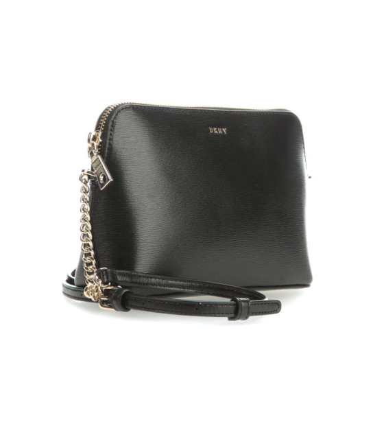 DKNY ΔΕΡΜΑΤΙΝΗ ΣΤΑΥΡΩΤΗ ΤΣΑΝΤΑ BRYANT Μαύρο 6 DKNY ΔΕΡΜΑΤΙΝΗ ΣΤΑΥΡΩΤΗ ΤΣΑΝΤΑ BRYANT Μαύρο - Image 6