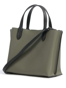 COACH ΔΕΡΜΑΤΙΝΗ ΤΣΑΝΤΑ ΧΕΙΡΟΣ Χακί 5 COACH ΔΕΡΜΑΤΙΝΗ ΤΣΑΝΤΑ ΧΕΙΡΟΣ Χακί - Image 5