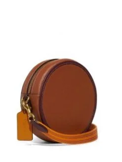 COACH ΔΕΡΜΑΤΙΝΗ ΣΤΑΥΡΩΤΗ ΤΣΑΝΤΑ ΜΕ ΛΟΓΟΤΥΠΟ Καφέ -ΓΥΝΑΙΚΕΙΕΣ ΤΣΑΝΤΕΣ Κατάστημα πωλήσεων 20 901