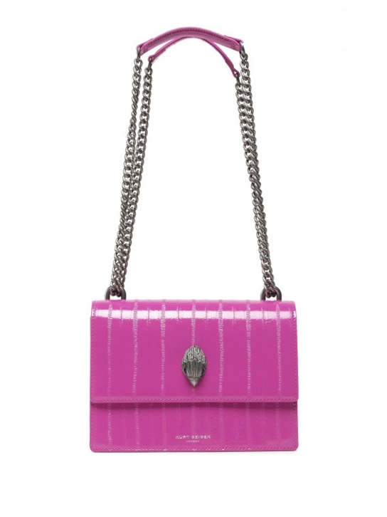 KURT GEIGER ΔΕΡΜΑΤΙΝΗ ΣΤΑΥΡΩΤΗ ΤΣΑΝΤΑ SHOREDITCH Φούξια 2 KURT GEIGER ΔΕΡΜΑΤΙΝΗ ΣΤΑΥΡΩΤΗ ΤΣΑΝΤΑ SHOREDITCH Φούξια - Image 2