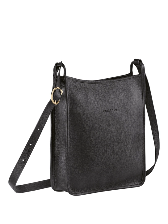 LONGCHAMP ΔΕΡΜΑΤΙΝΗ ΣΤΑΥΡΩΤΗ ΤΣΑΝΤΑ LE FOULONNÉ Μαύρο 2 LONGCHAMP ΔΕΡΜΑΤΙΝΗ ΣΤΑΥΡΩΤΗ ΤΣΑΝΤΑ LE FOULONNÉ Μαύρο - Image 2