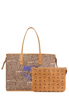 MCM ΤΣΑΝΤΑ SHOPPER ΔΙΠΛΗΣ ΟΨΗΣ LIZ LARGE Καφέ 10 MCM ΤΣΑΝΤΑ SHOPPER ΔΙΠΛΗΣ ΟΨΗΣ LIZ LARGE Καφέ - Image 10
