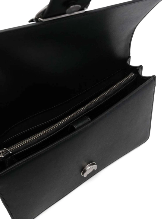 PINKO ΔΕΡΜΑΤΙΝΗ ΣΤΑΥΡΩΤΗ ΤΣΑΝΤΑ CLASSIC LOVE Μαύρο 3 PINKO ΔΕΡΜΑΤΙΝΗ ΣΤΑΥΡΩΤΗ ΤΣΑΝΤΑ CLASSIC LOVE Μαύρο - Image 3