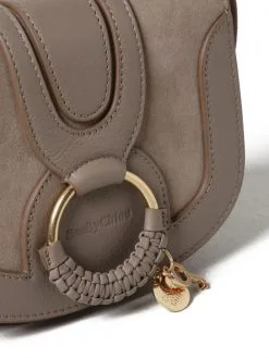 SEE BY CHLOE ΔΕΡΜΑΤΙΝΗ ΣΤΑΥΡΩΤΗ ΤΣΑΝΤΑ Γκρι -ΓΥΝΑΙΚΕΙΕΣ ΤΣΑΝΤΕΣ Κατάστημα πωλήσεων 30 1046