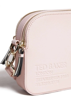 TED BAKER ΔΕΡΜΑΤΙΝΗ ΣΤΑΥΡΩΤΗ ΤΣΑΝΤΑ DARCELO Ροζ 7 TED BAKER ΔΕΡΜΑΤΙΝΗ ΣΤΑΥΡΩΤΗ ΤΣΑΝΤΑ DARCELO Ροζ - Image 7