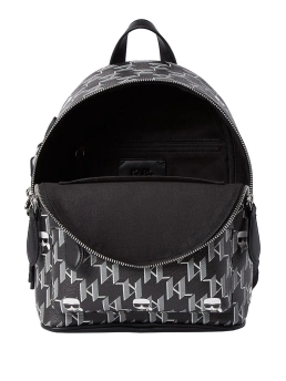 KARL LAGERFELD ΣΑΚΙΔΙΟ ΠΛΑΤΗΣ ΜΕ ΣΧΕΔΙΟ Μαύρο 7 KARL LAGERFELD ΣΑΚΙΔΙΟ ΠΛΑΤΗΣ ΜΕ ΣΧΕΔΙΟ Μαύρο - Image 7