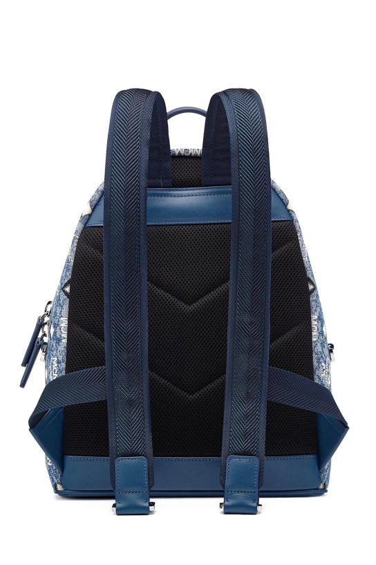 MCM ΣΑΚΙΔΙΟ ΠΛΑΤΗΣ VINTAGE JACQUARD Μπλε 3 MCM ΣΑΚΙΔΙΟ ΠΛΑΤΗΣ VINTAGE JACQUARD Μπλε - Image 3