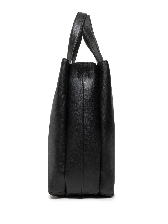 TOMMY HILFIGER ΓΥΝΑΙΚΕΙΑ ΤΣΑΝΤΑ ΜΕ ΑΝΑΓΛΥΦΗ ΥΦΗ Μαύρο 3 TOMMY HILFIGER ΓΥΝΑΙΚΕΙΑ ΤΣΑΝΤΑ ΜΕ ΑΝΑΓΛΥΦΗ ΥΦΗ Μαύρο - Image 3