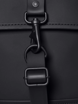 RAINS UNISEX ΣΑΚΙΔΙΟ ΠΛΑΤΗΣ Μαύρο 7 RAINS UNISEX ΣΑΚΙΔΙΟ ΠΛΑΤΗΣ Μαύρο - Image 7