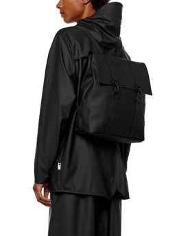 RAINS UNISEX ΣΑΚΙΔΙΟ ΠΛΑΤΗΣ MSN MINI Μαύρο 7 RAINS UNISEX ΣΑΚΙΔΙΟ ΠΛΑΤΗΣ MSN MINI Μαύρο - Image 7