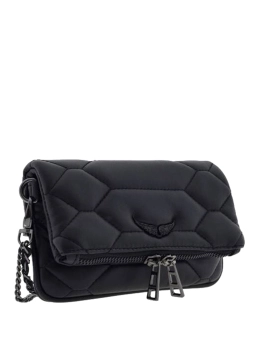 ZADIG & VOLTAIRE ΚΑΠΙΤΟΝΕ ΔΕΡΜΑΤΙΝΟ CLUTCH Μαύρο 6 ZADIG & VOLTAIRE ΚΑΠΙΤΟΝΕ ΔΕΡΜΑΤΙΝΟ CLUTCH Μαύρο - Image 6