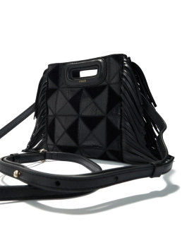 MAJE ΔΕΡΜΑΤΙΝΗ ΤΣΑΝΤΑ ΧΕΙΡΟΣ ΜΕ ΚΡΟΣΣΙΑ Μαύρο 7 MAJE ΔΕΡΜΑΤΙΝΗ ΤΣΑΝΤΑ ΧΕΙΡΟΣ ΜΕ ΚΡΟΣΣΙΑ Μαύρο - Image 7