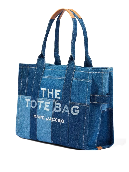 MARC JACOBS ΓΥΝΑΙΚΕΙΑ ΤΣΑΝΤΑ DENIM LARGE TOTE Μπλε 3 MARC JACOBS ΓΥΝΑΙΚΕΙΑ ΤΣΑΝΤΑ DENIM LARGE TOTE Μπλε - Image 3
