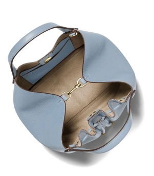 MICHAEL MICHAEL KORS ΔΕΡΜΑΤΙΝΗ ΤΣΑΝΤΑ ΩΜΟΥ PHOEBE Γαλάζιο 6 MICHAEL MICHAEL KORS ΔΕΡΜΑΤΙΝΗ ΤΣΑΝΤΑ ΩΜΟΥ PHOEBE Γαλάζιο - Image 6