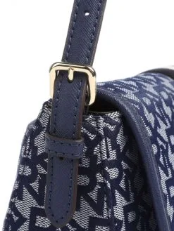 DKNY ΤΣΑΝΤΑ ΩΜΟΥ ΜΕ ΜΟΝΟΓΡΑΜΜΑ CAROL Μπλε -ΓΥΝΑΙΚΕΙΕΣ ΤΣΑΝΤΕΣ Κατάστημα πωλήσεων 30 376