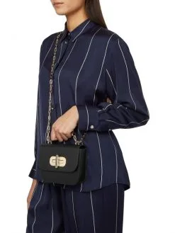 TOMMY HILFIGER ΓΥΝΑΙΚΕΙΑ ΤΣΑΝΤΑ ΜΕ ΑΛΥΣΙΔΑ ΚΑΙ ΤURN LOCK Μαύρο -ΓΥΝΑΙΚΕΙΕΣ ΤΣΑΝΤΕΣ Κατάστημα πωλήσεων 30 512