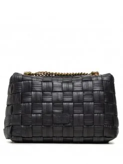 PINKO ΔΕΡΜΑΤΙΝΗ ΤΣΑΝΤΑ ΩΜΟΥ LOVE CLASSIC PUFF Μαύρο -ΓΥΝΑΙΚΕΙΕΣ ΤΣΑΝΤΕΣ Κατάστημα πωλήσεων 30 536